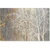 imageYihui Arts Abstract Landscape Canvas Art Hand Painted 3D Tree Paintings with Gold Foil for Wall Decor Modern Artwork Pictures Living Room Bedroom DecorationBrown Tree