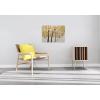 imageYihui Arts Abstract Landscape Canvas Art Hand Painted 3D Tree Paintings with Gold Foil for Wall Decor Modern Artwork Pictures Living Room Bedroom DecorationGold Foil Tree