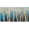 imageYihui Arts Abstract Forest Painting  Red Tree Canvas Wall Art Hand Painted Landscape Artwork for Modern Home DecorBirch Tree