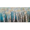 imageYihui Arts Abstract Forest Painting  Red Tree Canvas Wall Art Hand Painted Landscape Artwork for Modern Home DecorBirch Tree
