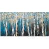 imageYihui Arts Abstract Forest Painting  Red Tree Canvas Wall Art Hand Painted Landscape Artwork for Modern Home DecorBirch Tree