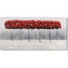 imageYihui Arts Abstract Forest Painting  Red Tree Canvas Wall Art Hand Painted Landscape Artwork for Modern Home DecorRed