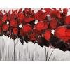 imageYihui Arts Abstract Forest Painting  Red Tree Canvas Wall Art Hand Painted Landscape Artwork for Modern Home DecorRed