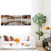 imageYihui Arts Abstract Metal Wall Art Hand Crafted Aluminum Artwork Modern 3D Sculpture for Living Room Bedroom Dinning DecorBrown Abstract