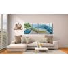 imageYihui Arts Abstract Metal Wall Art Hand Crafted Aluminum Artwork Modern 3D Sculpture for Living Room Bedroom Dinning DecorY032