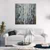 imageYihui Arts Fashion Canvas Wall Art Modern Birch Tree Artwork Painting Abstract Forest Pictures for Living Room Bedroom Home DecorSquare Tree Art