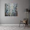 imageYihui Arts Fashion Canvas Wall Art Modern Birch Tree Artwork Painting Abstract Forest Pictures for Living Room Bedroom Home DecorSquare Tree Art