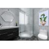 imageYihui Arts Bathroom Decor Wall Art Green Frog Painting Large Animal Pictures for Home Decor
