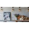 imageYihui Arts Rustic Coastal Canvas Wall Art  Vertical Heron Painting with Textured  Abstract Bird Artwork for Farmhouse Living Room Bathroom Hallway DecorBlue Birds