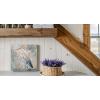 imageYihui Arts Rustic Coastal Canvas Wall Art  Vertical Heron Painting with Textured  Abstract Bird Artwork for Farmhouse Living Room Bathroom Hallway DecorSquare Heron