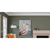 imageYihui Arts Rustic Coastal Canvas Wall Art  Vertical Heron Painting with Textured  Abstract Bird Artwork for Farmhouse Living Room Bathroom Hallway DecorHeron Couples