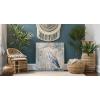 imageYihui Arts Rustic Coastal Canvas Wall Art  Vertical Heron Painting with Textured  Abstract Bird Artwork for Farmhouse Living Room Bathroom Hallway DecorSquare Heron
