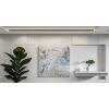 imageYihui Arts Rustic Coastal Canvas Wall Art  Vertical Heron Painting with Textured  Abstract Bird Artwork for Farmhouse Living Room Bathroom Hallway DecorSquare Birds