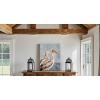 imageYihui Arts Rustic Coastal Canvas Wall Art  Vertical Heron Painting with Textured  Abstract Bird Artwork for Farmhouse Living Room Bathroom Hallway DecorHeron Couples