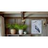 imageYihui Arts Rustic Coastal Canvas Wall Art  Vertical Heron Painting with Textured  Abstract Bird Artwork for Farmhouse Living Room Bathroom Hallway DecorBlue Heron