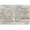 imageYihui Arts Modern Birch Tree Canvas Wall Art with Textured Black and White Forest Painting on Canvas Pictures for Living Room Bedroom Bathroom DecorationTree Of Life