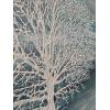 imageYihui Arts Modern Birch Tree Canvas Wall Art with Textured Black and White Forest Painting on Canvas Pictures for Living Room Bedroom Bathroom DecorationBlue Tree