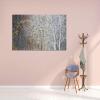 imageYihui Arts Modern Birch Tree Canvas Wall Art with Textured Black and White Forest Painting on Canvas Pictures for Living Room Bedroom Bathroom DecorationBrown Tree