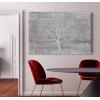 imageYihui Arts Modern Birch Tree Canvas Wall Art with Textured Black and White Forest Painting on Canvas Pictures for Living Room Bedroom Bathroom DecorationTree Of Life