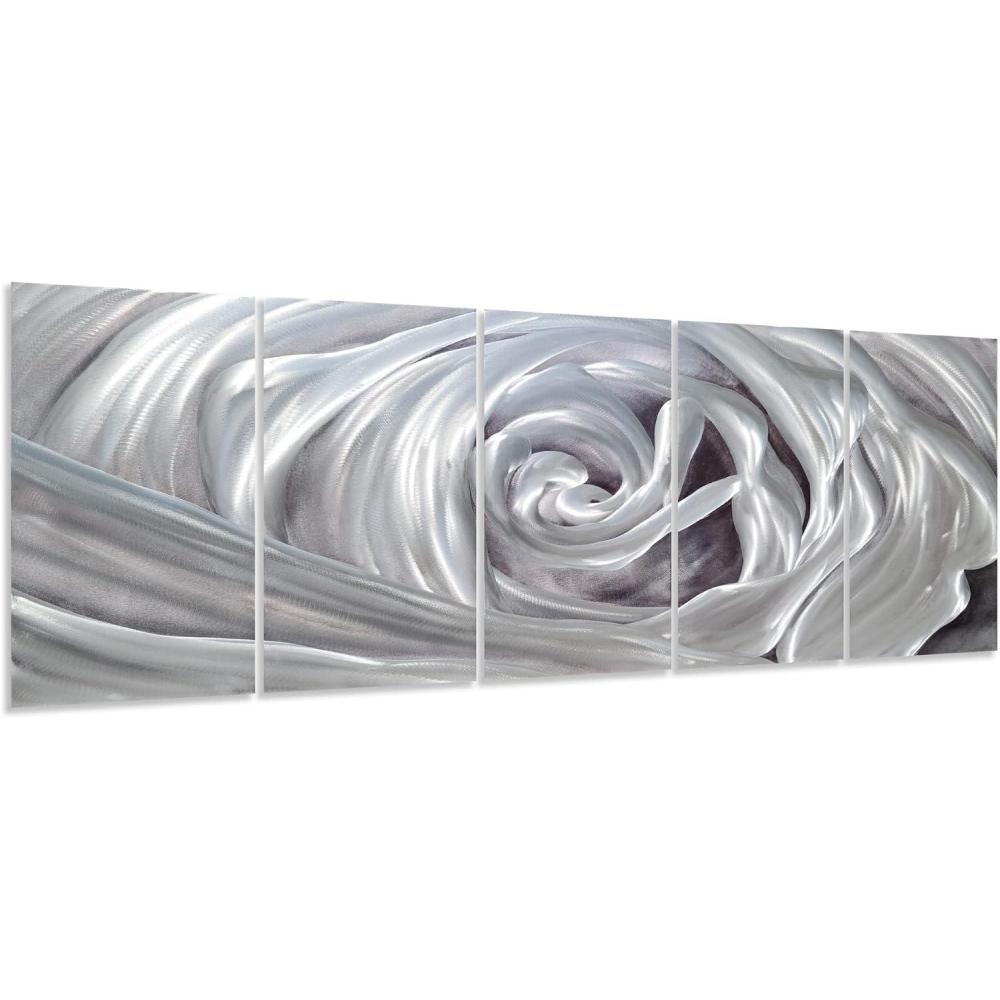 image:imageYihui Arts Hand Crafted 3D Aluminum Abstract Colorful Metal Wall Art for Home and Office DecorYMX493