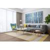 image:imageYihui Arts Birch Tree Canvas Wall Art with Textured Indigo Blue Forest Painting Pictures Modern Abstract Landscape Artwork for Living Room Bedroom Dinning Decor
