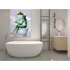 image:imageYihui Arts Funny Bathroom Wall Art Frog Reading Book Artwrok Large Painting Pictures for Home DecorFrog Artwork