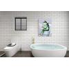 image:imageYihui Arts Funny Bathroom Wall Art Frog Reading Book Artwrok Large Painting Pictures for Home DecorFrog Artwork