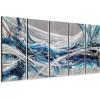 image:imageYihui Arts Hand Crafted 3D Aluminum Abstract Colorful Metal Wall Art for Home and Office DecorYMX497