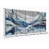 image:imageYihui Arts Hand Crafted 3D Aluminum Abstract Colorful Metal Wall Art for Home and Office DecorYMX497