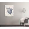 image:imageYihui Arts Sea Turtle Wall Art Hand Painted Coastal Paintings Nautical Decor Blue and White Canvas Pictures Ocean Animal Posters for Living Room Bedroom Bathroom Decoration