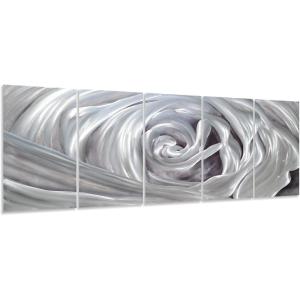 image:imageYihui Arts Hand Crafted 3D Aluminum Abstract Colorful Metal Wall Art for Home and Office DecorYMX493