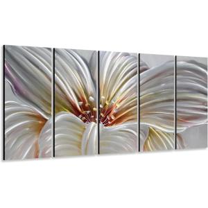 image:imageYihui Arts Hand Crafted 3D Aluminum Abstract Colorful Metal Wall Art for Home and Office DecorYMX494